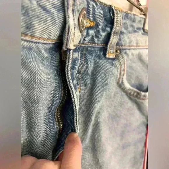 Zara Jean Skirt with Side Stripes Size XS - Picture 5 of 7